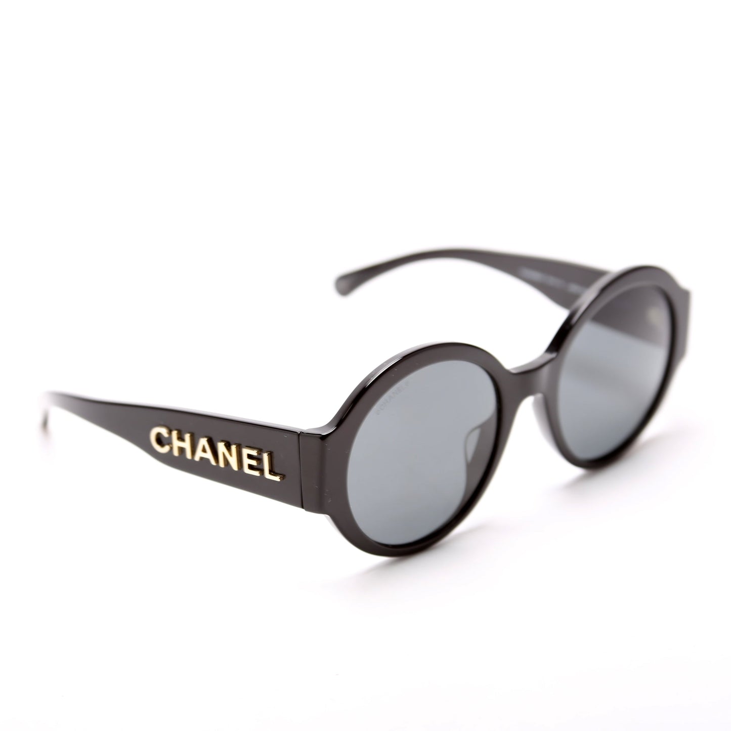 5410-A Round Sunglasses Black
