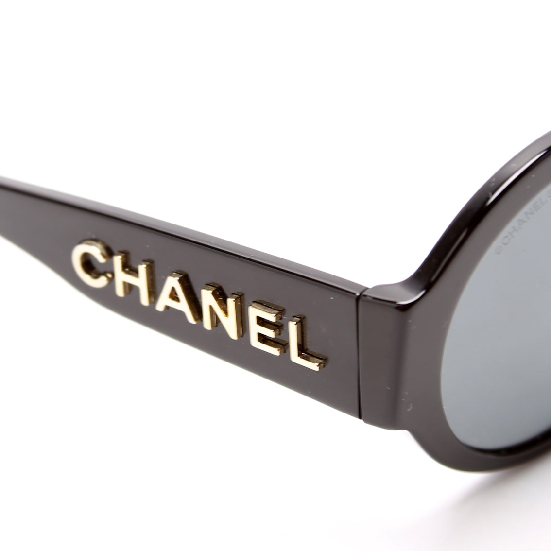 5410-A Round Sunglasses Black