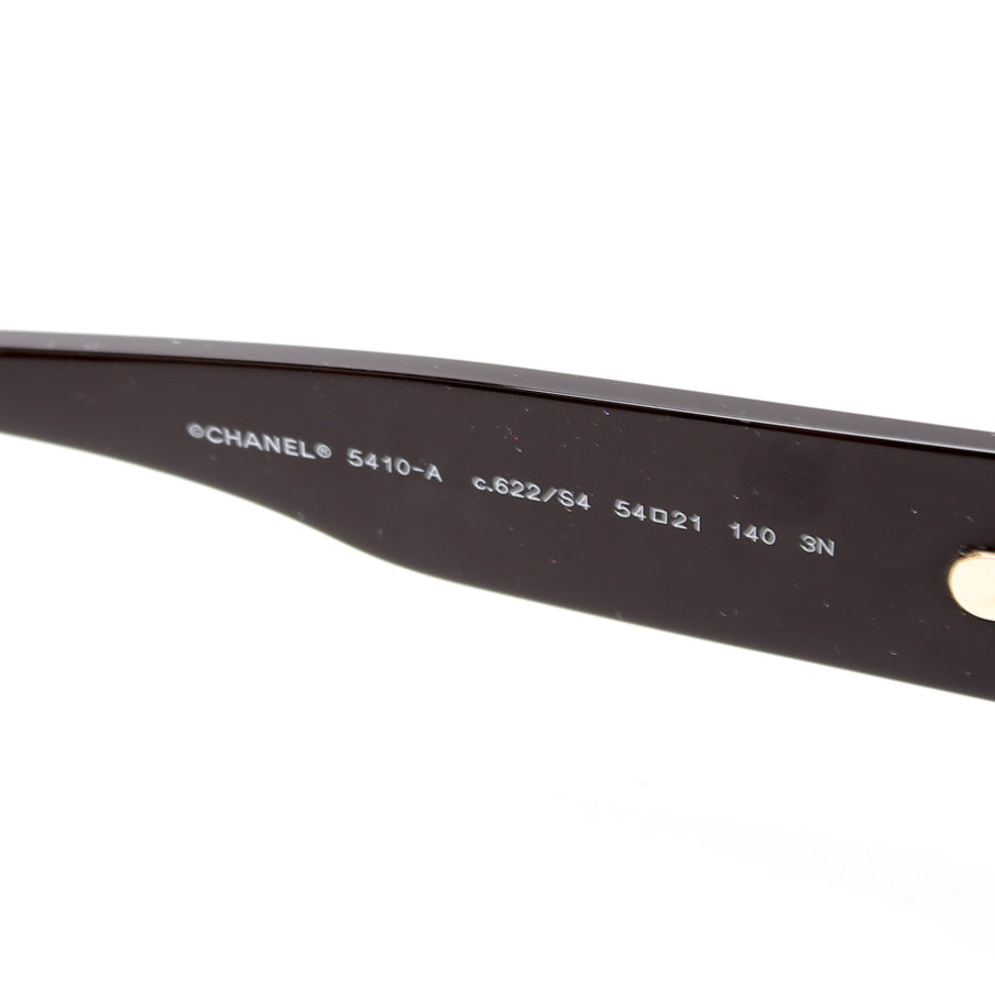5410-A Round Sunglasses Black