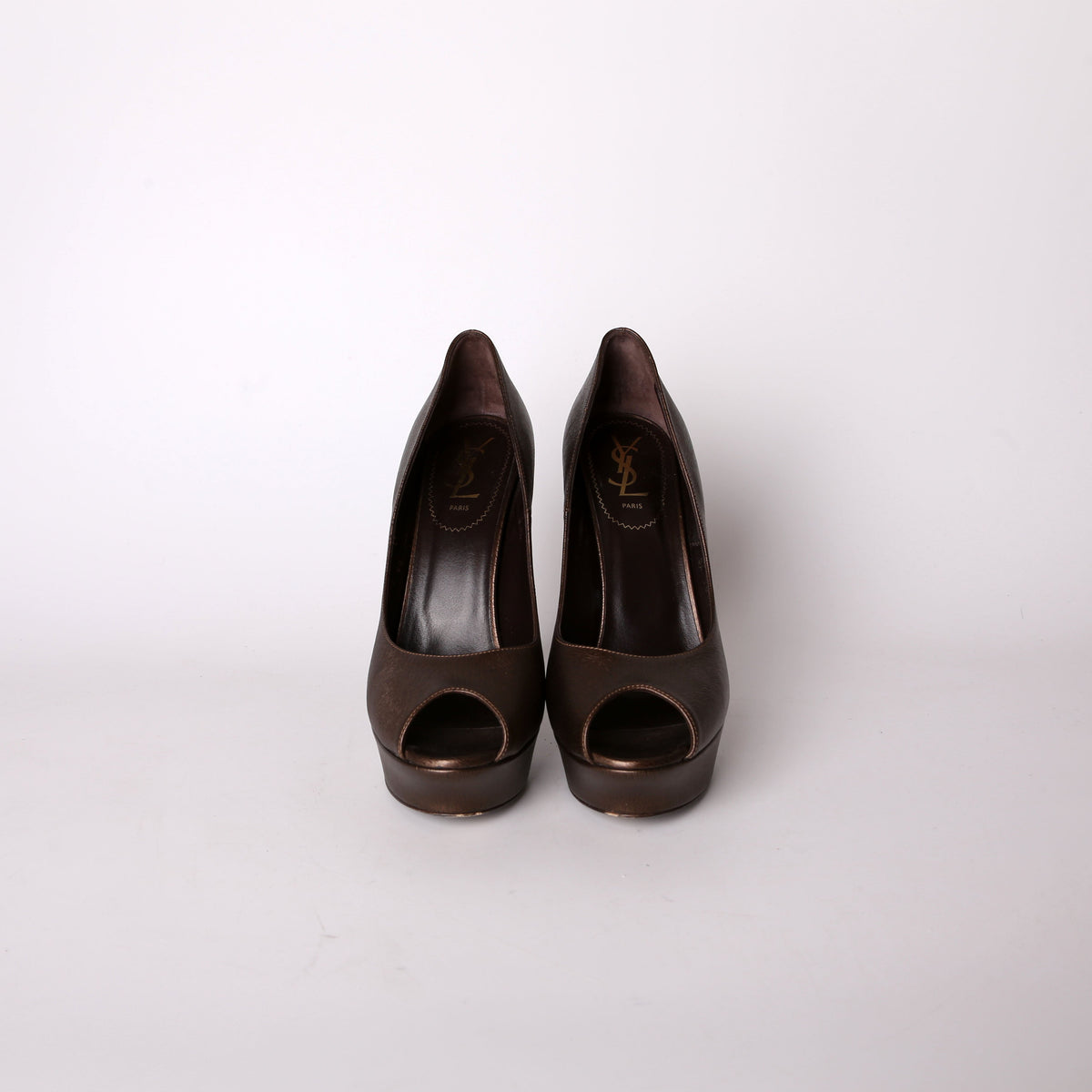 Platform Open-Toe Pumps Size