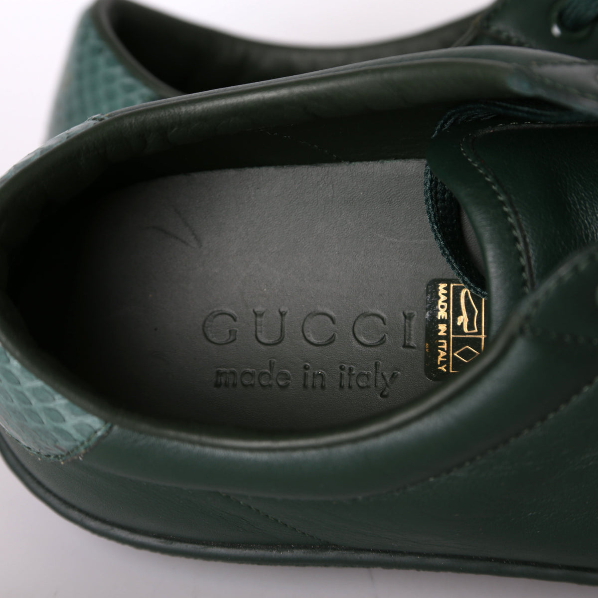 Ace Web Leather Sneakers Men's Size .