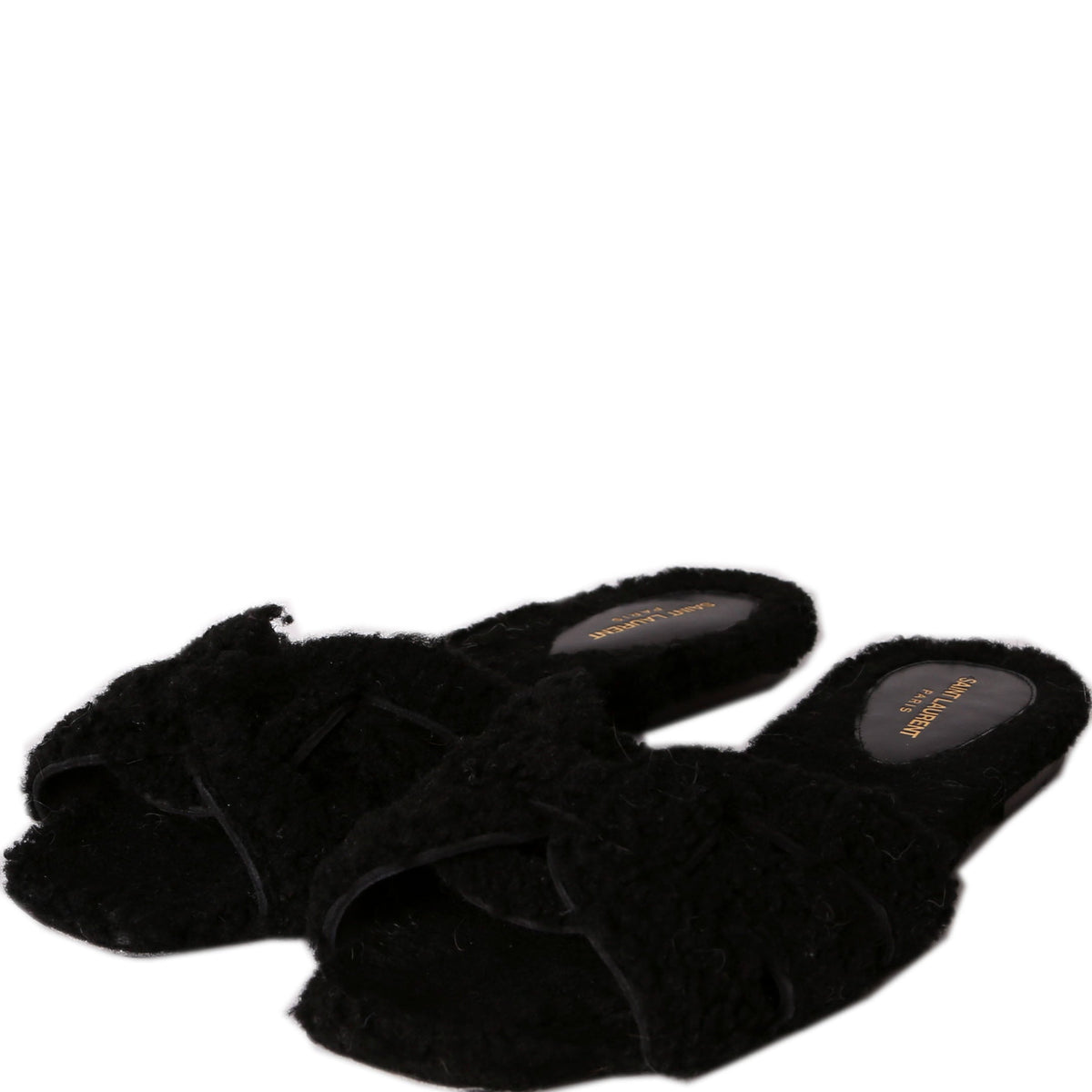 Henry Shearling Tribute Flats Size