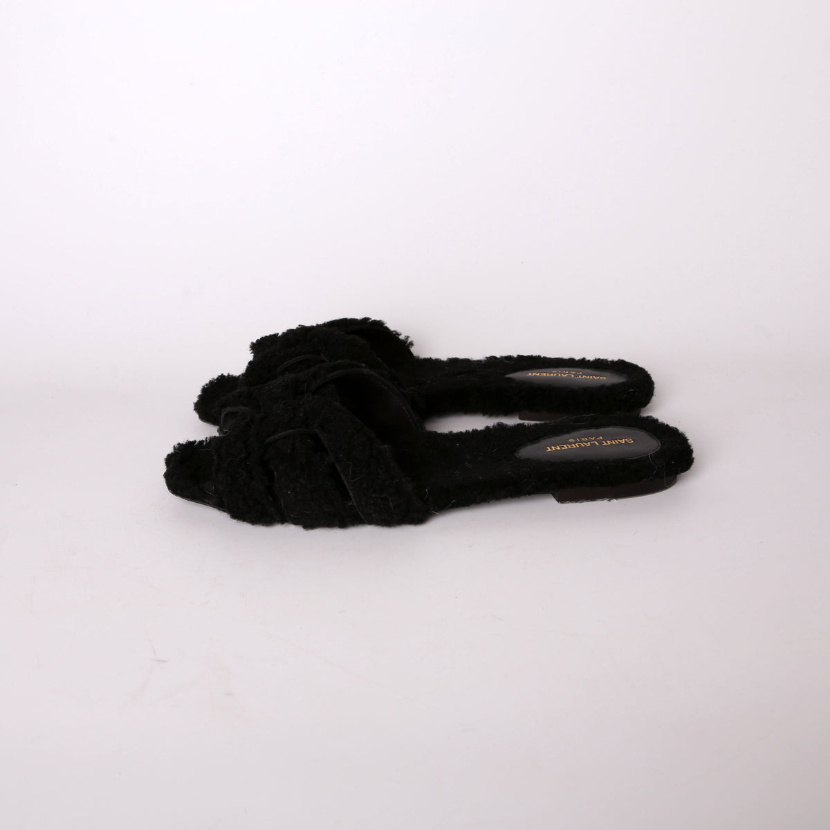 Henry Shearling Tribute Flats Size