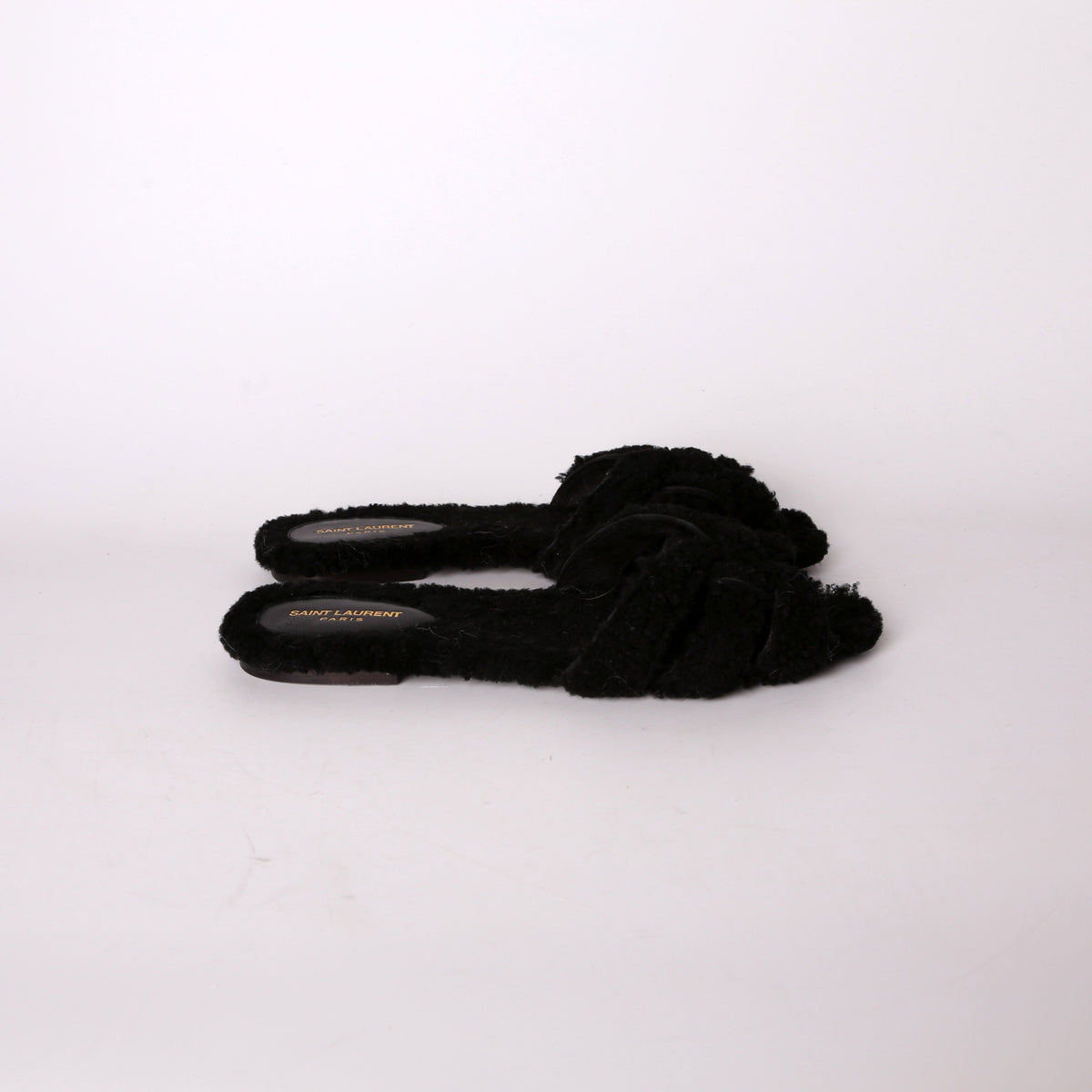 Henry Shearling Tribute Flats Size