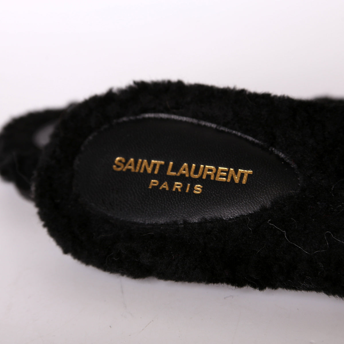 Henry Shearling Tribute Flats Size