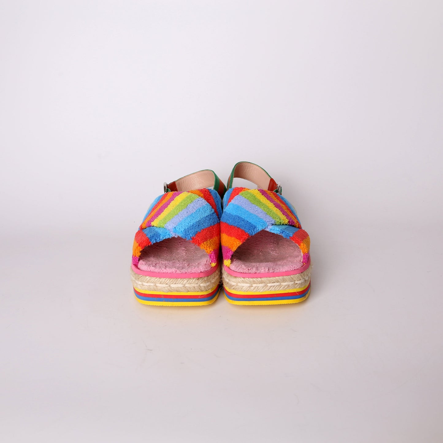 Gucci Terry Cloth Web Espadrilles Size