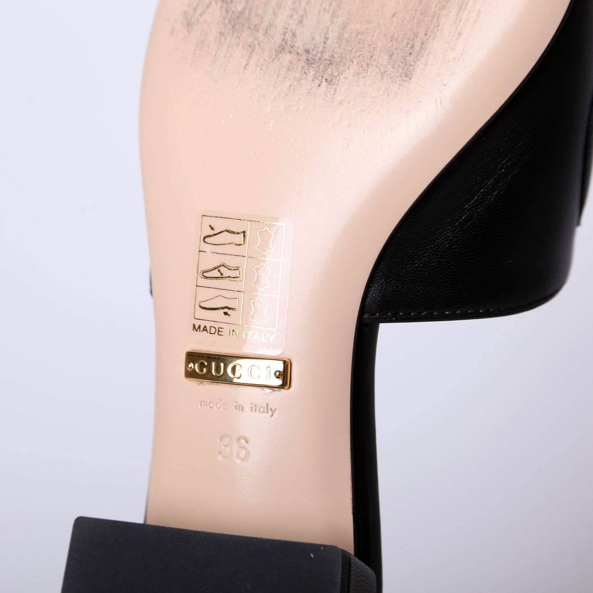 Zumi Leather Slides Size