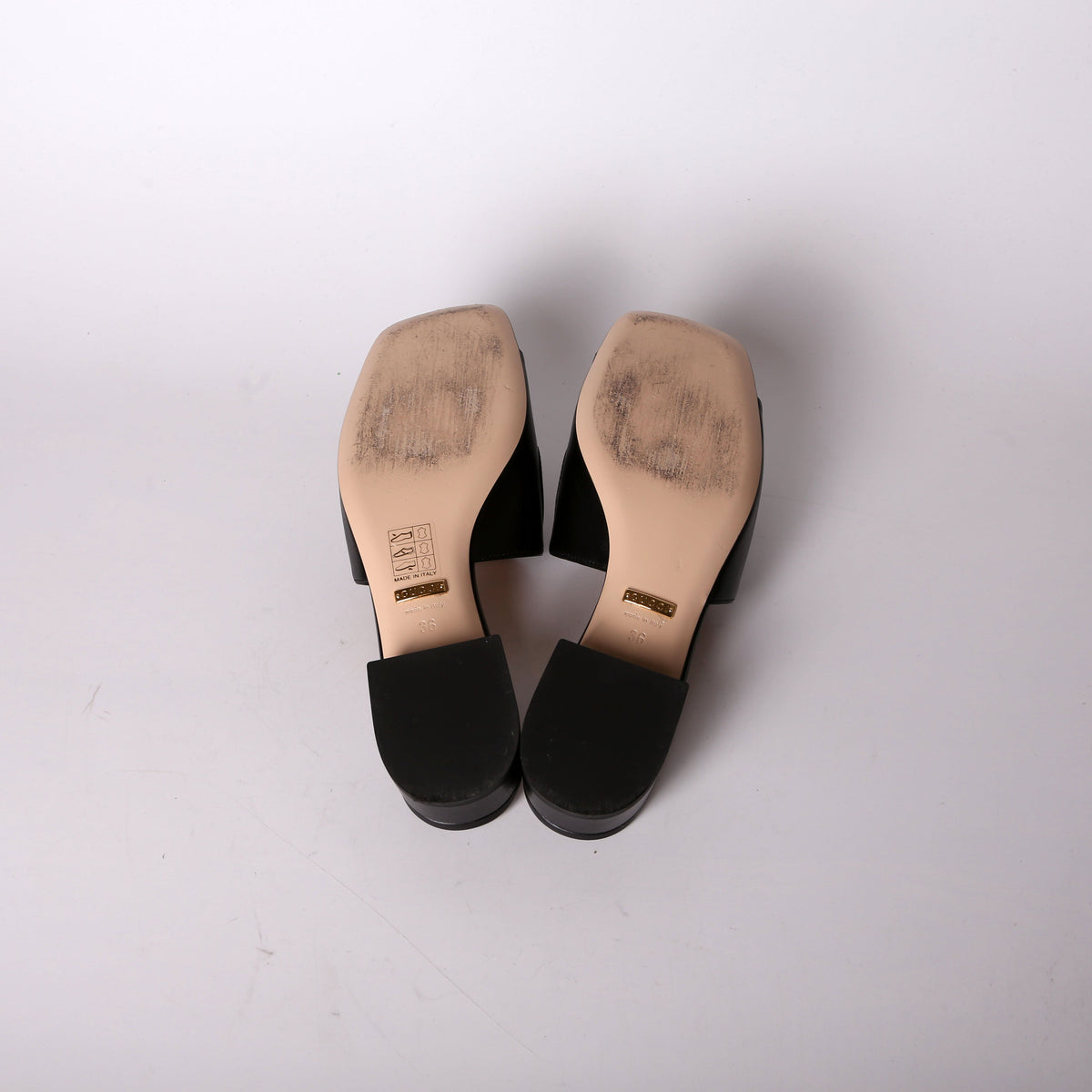 Zumi Leather Slides Size