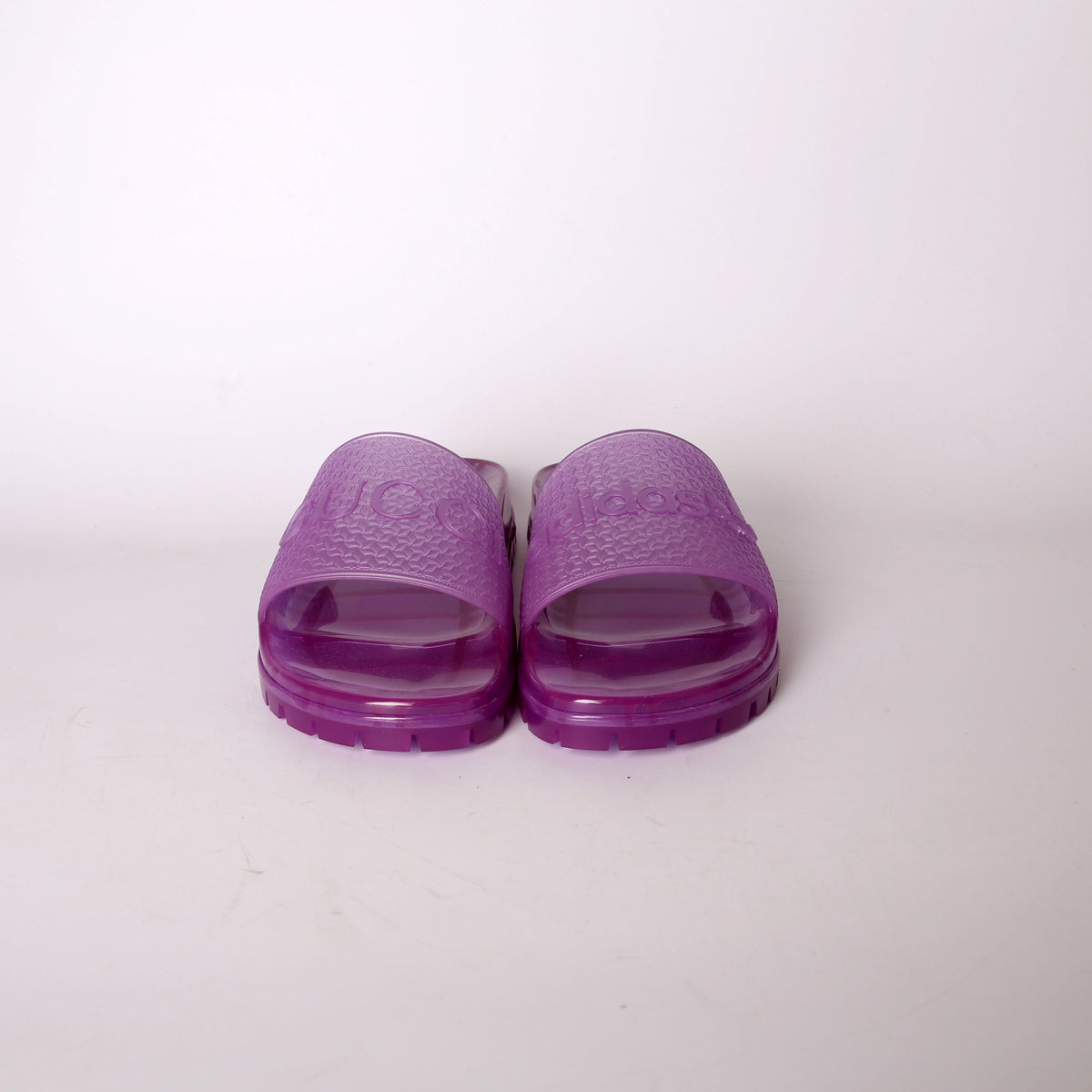 X Adidas Rubber Slides Size