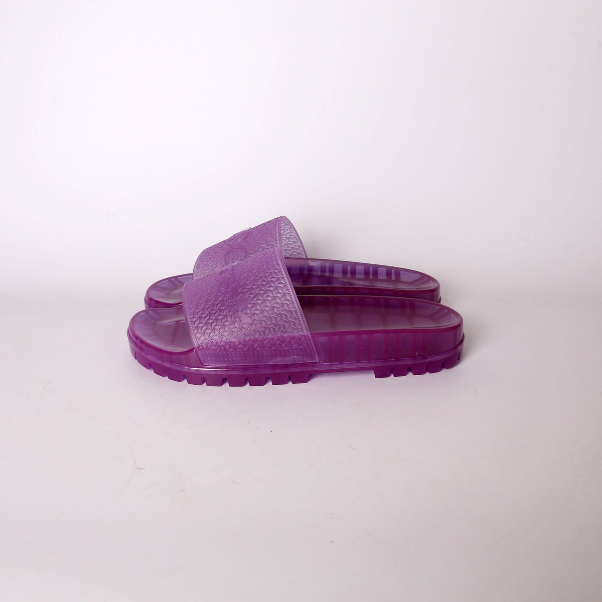 X Adidas Rubber Slides Size