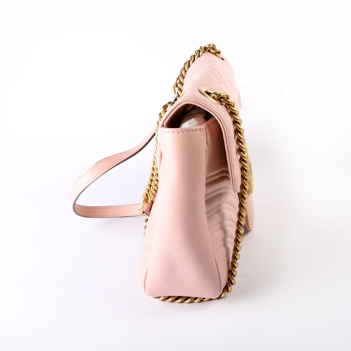 Marmont Leather Shoulder Medium Pink