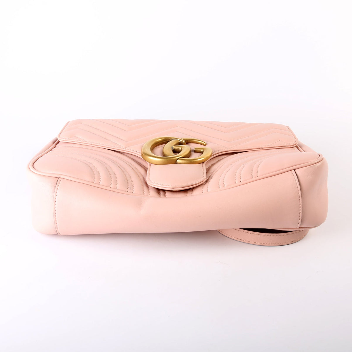 Marmont Leather Shoulder Medium Pink