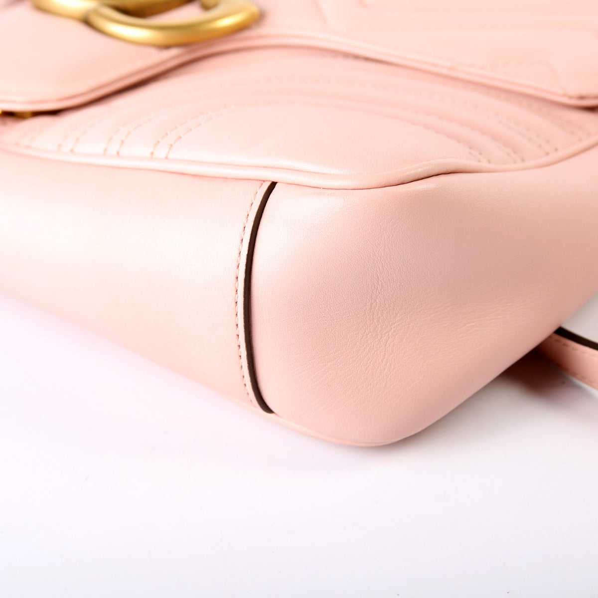 Marmont Leather Shoulder Medium Pink