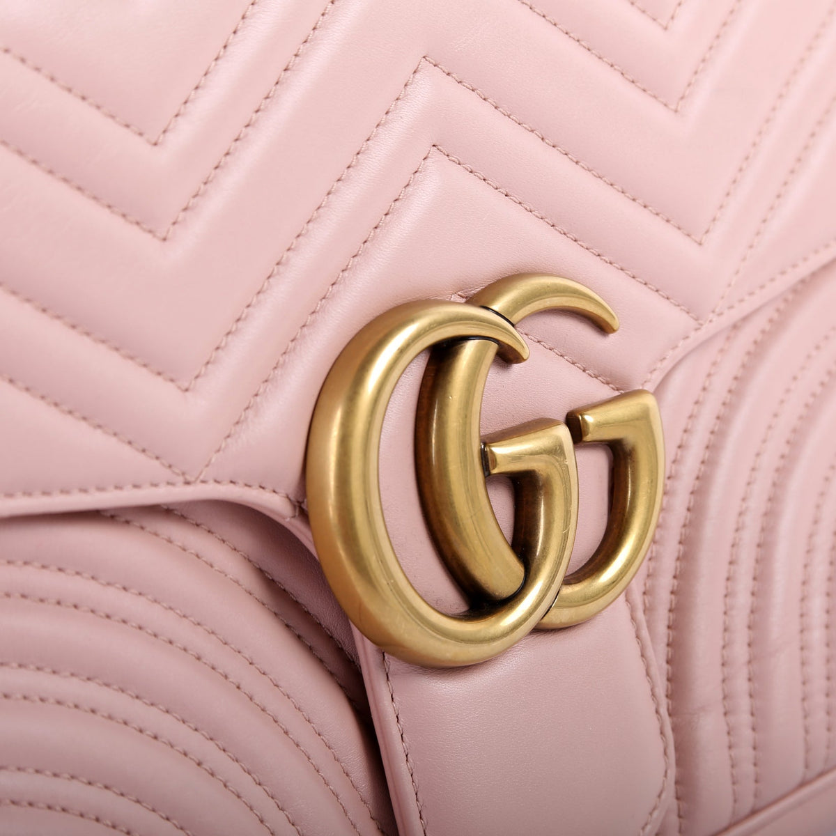 Marmont Leather Shoulder Medium Pink