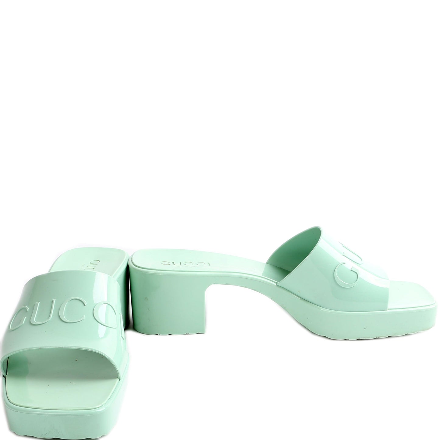 Gucci GG Rubber Slides Size .