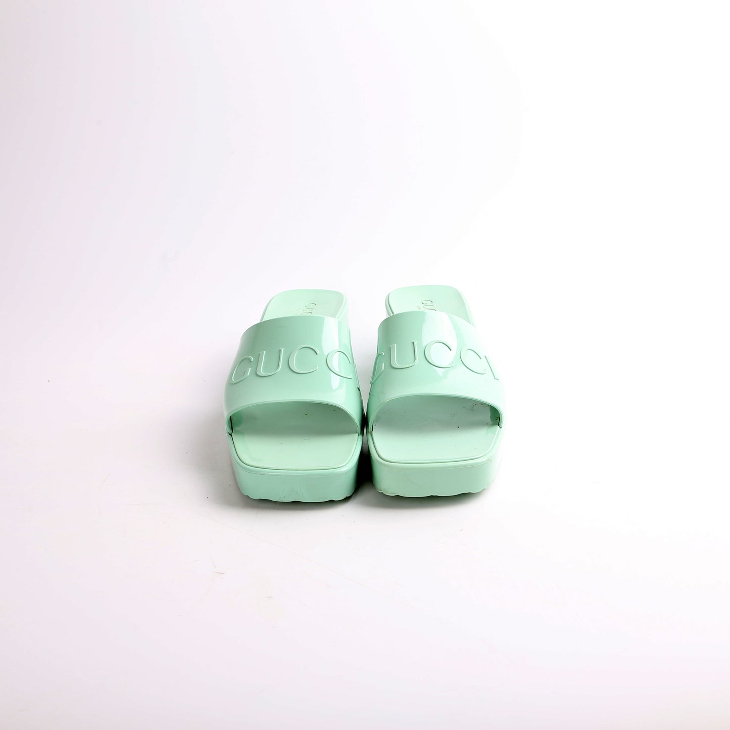 Gucci GG Rubber Slides Size .
