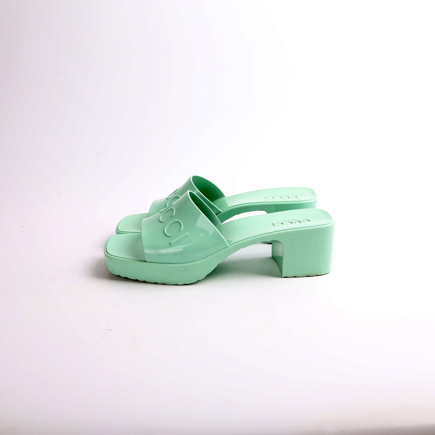 Gucci GG Rubber Slides Size .