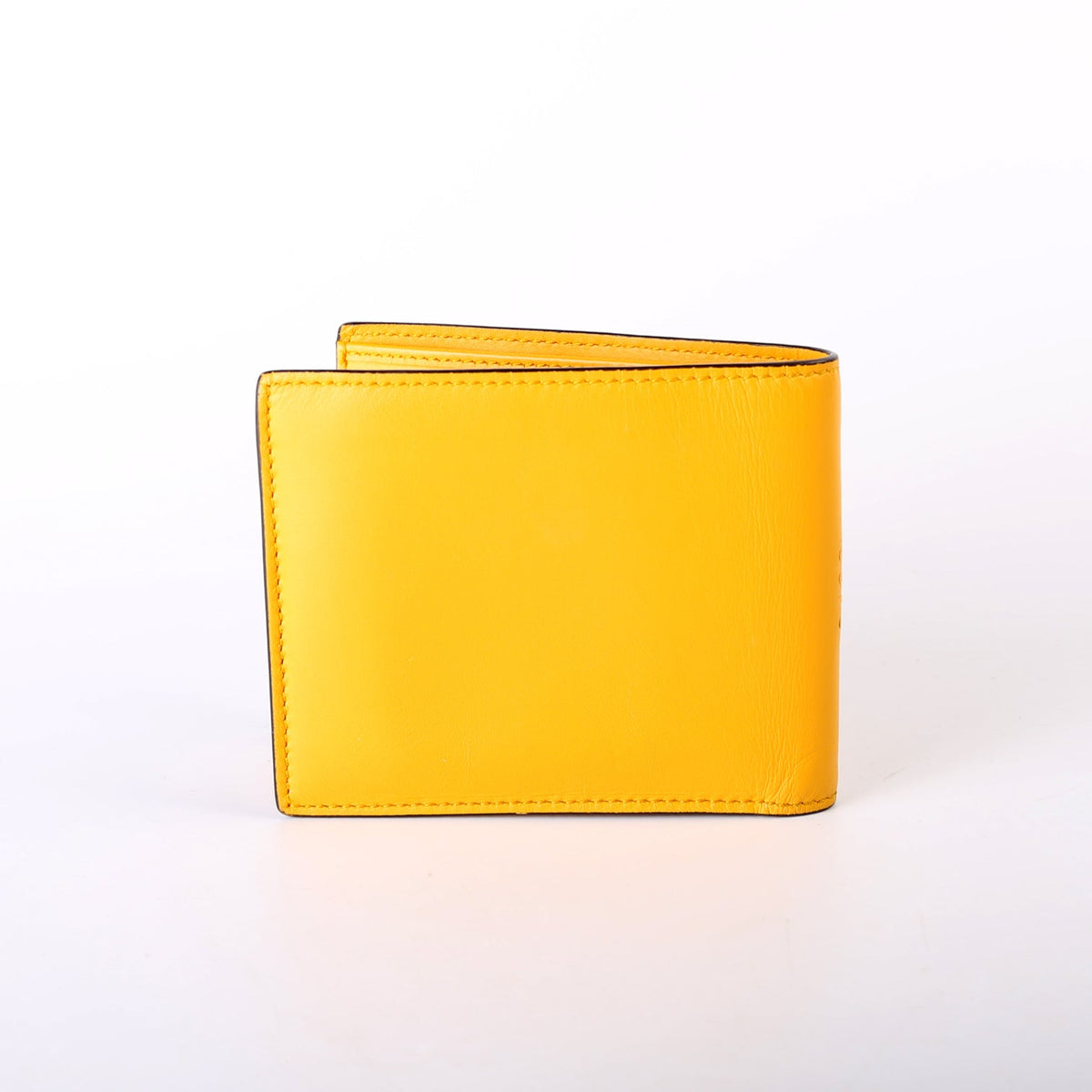 Leather Bee Bifold Yellow
