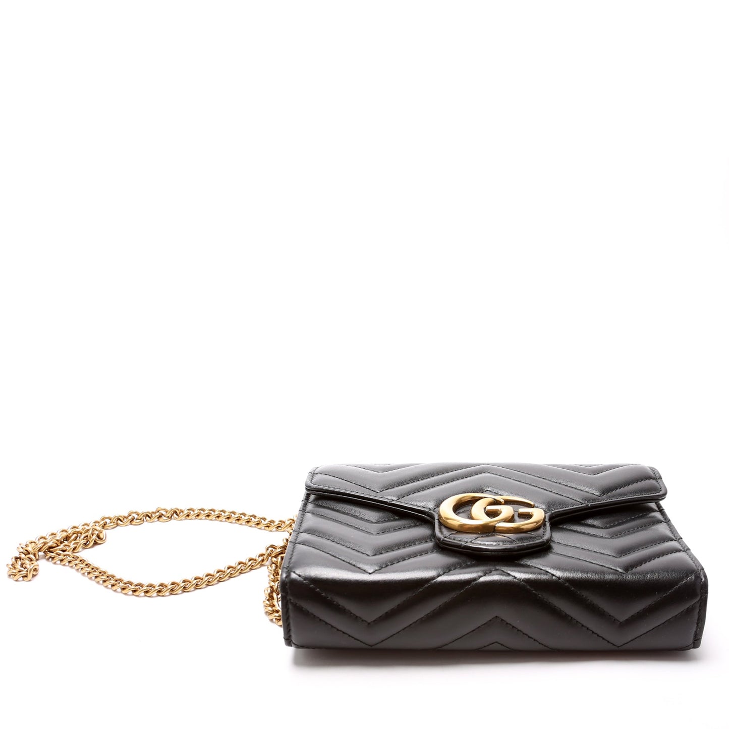 Marmont Chain Wallet Black