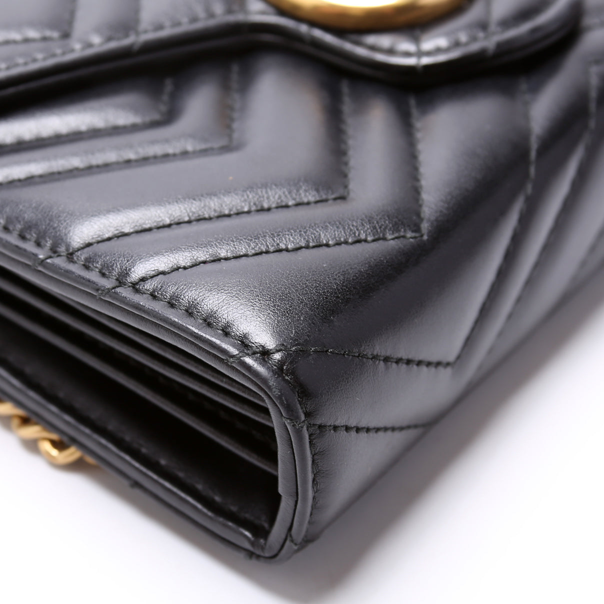 Marmont Chain Wallet Black