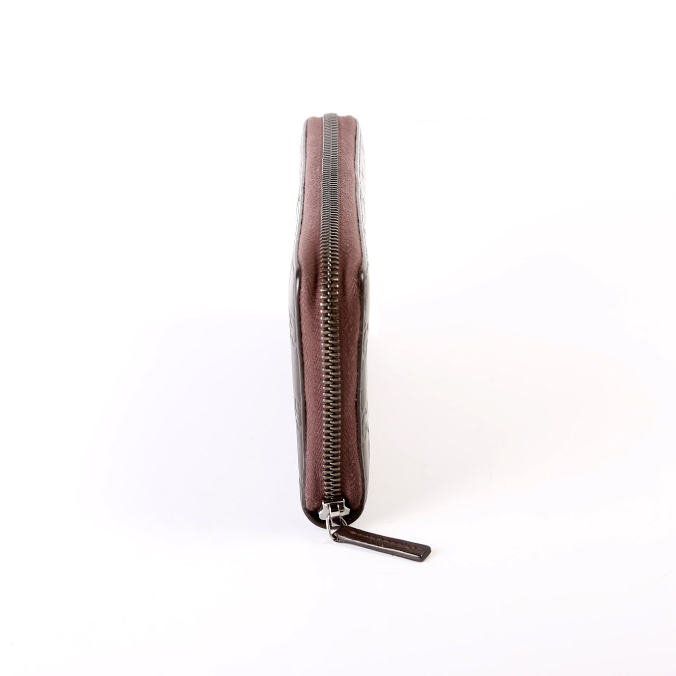 Guccissima Zip Wallet Brown