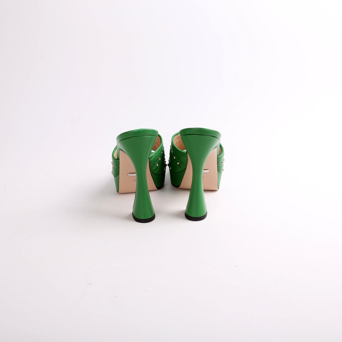 Studded Platform Sandal Heels Size
