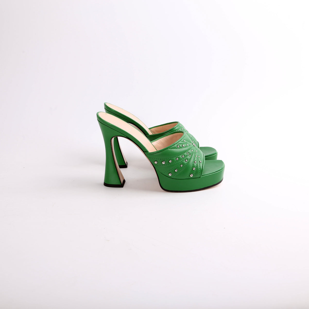 Studded Platform Sandal Heels Size