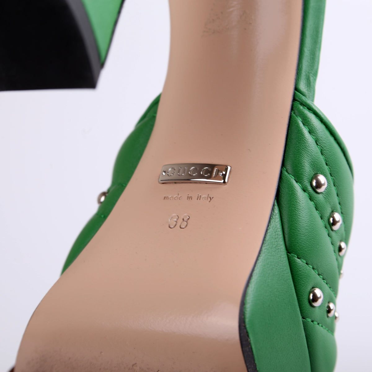 Studded Platform Sandal Heels Size