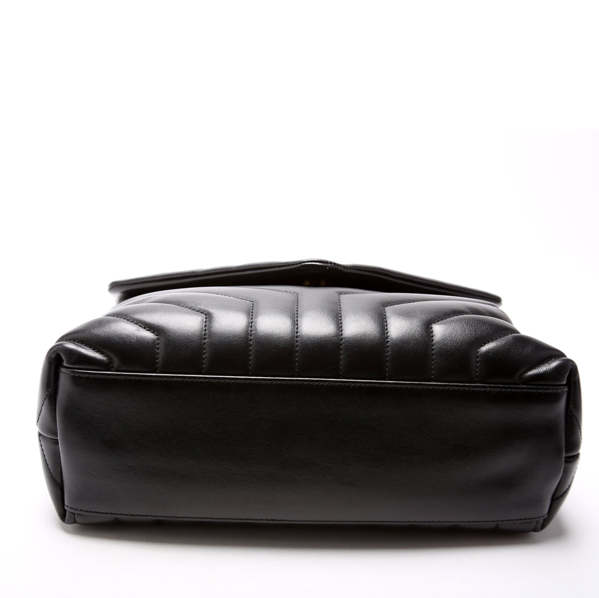 Loulou Medium Quilted Black