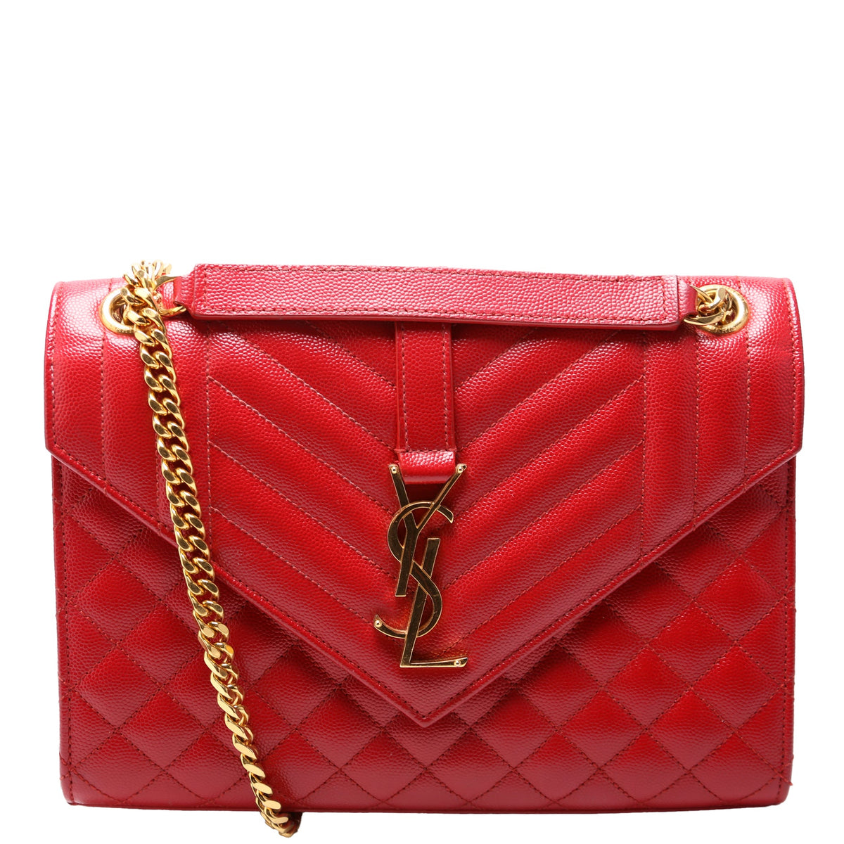 Envelope Medium Grain De Triquilt Red