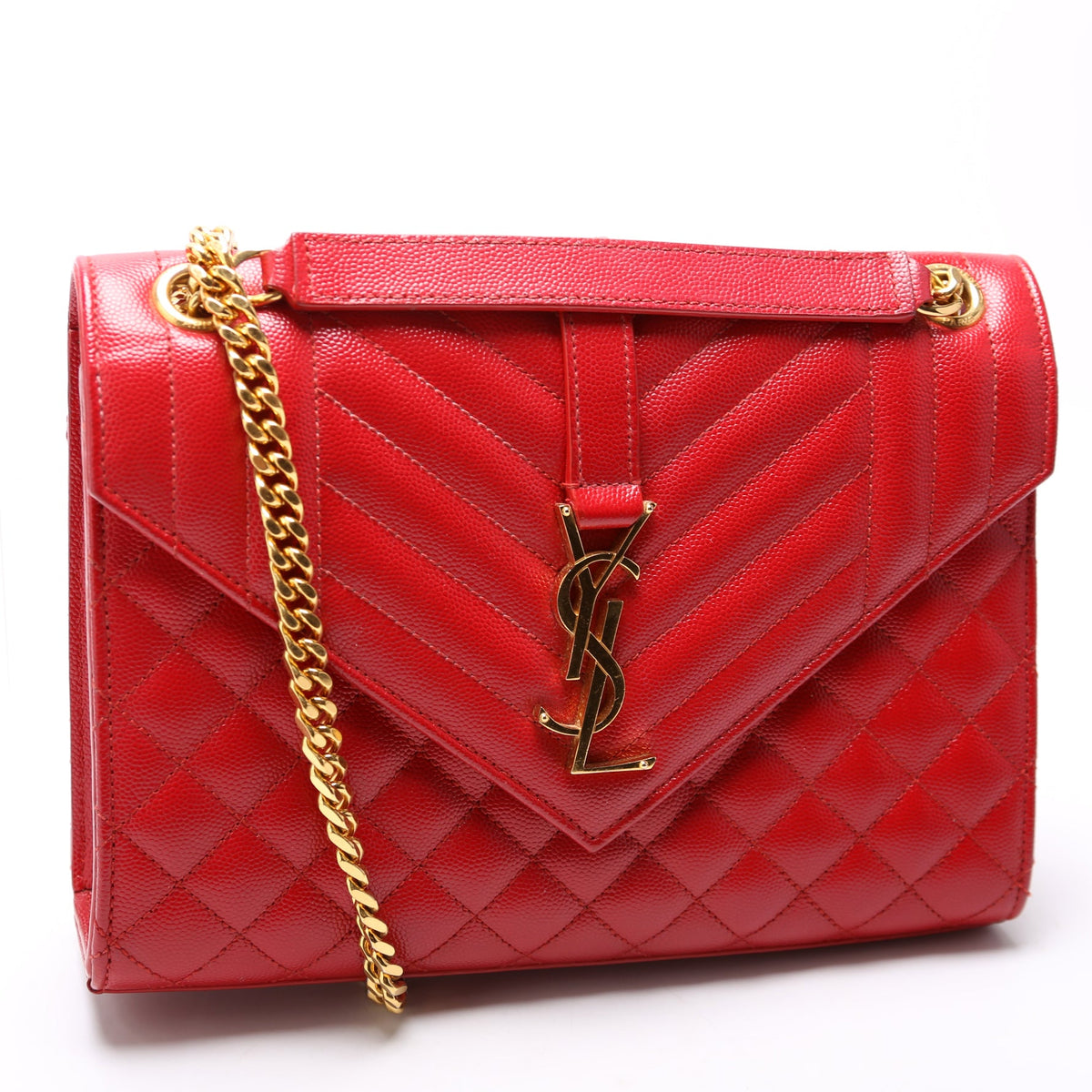 Envelope Medium Grain De Triquilt Red