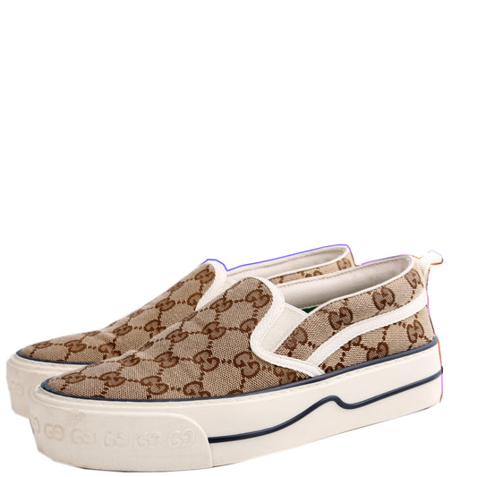 Gucci Tennis  Slip On Sneakers Size .