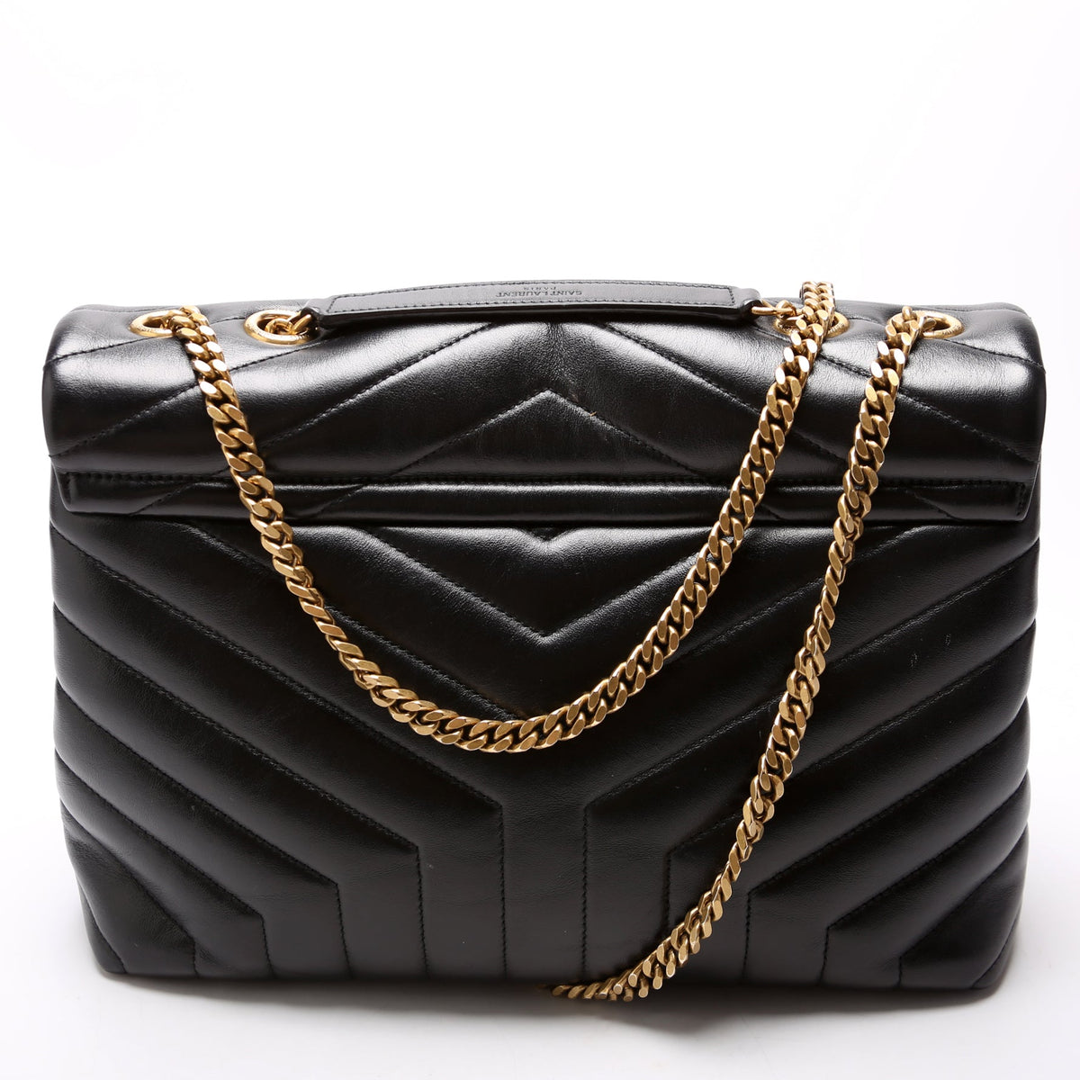Loulou Medium Quilted Black