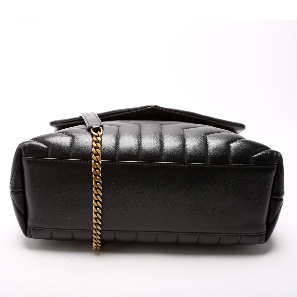 Loulou Medium Quilted Black