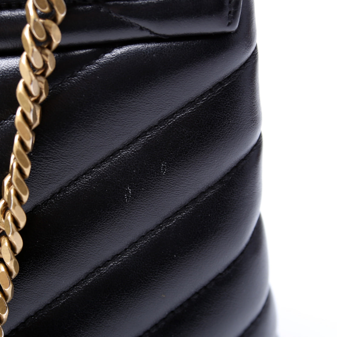 Loulou Medium Quilted Black
