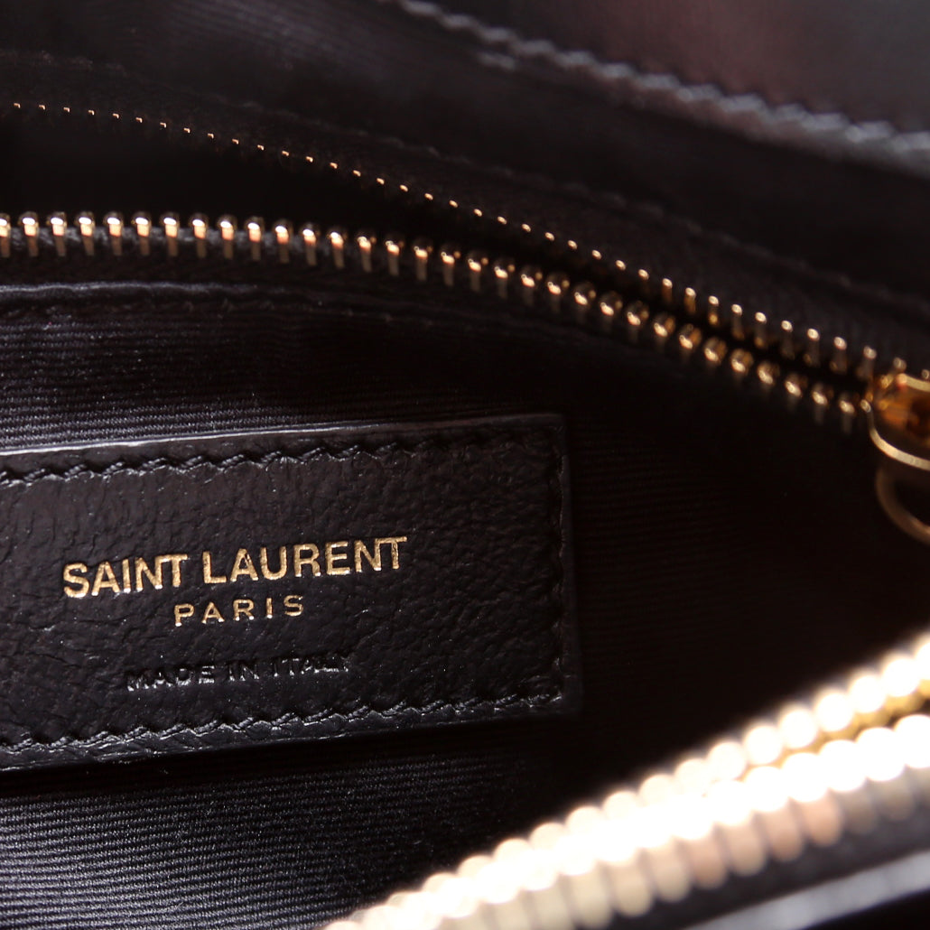 Loulou Medium Quilted Black