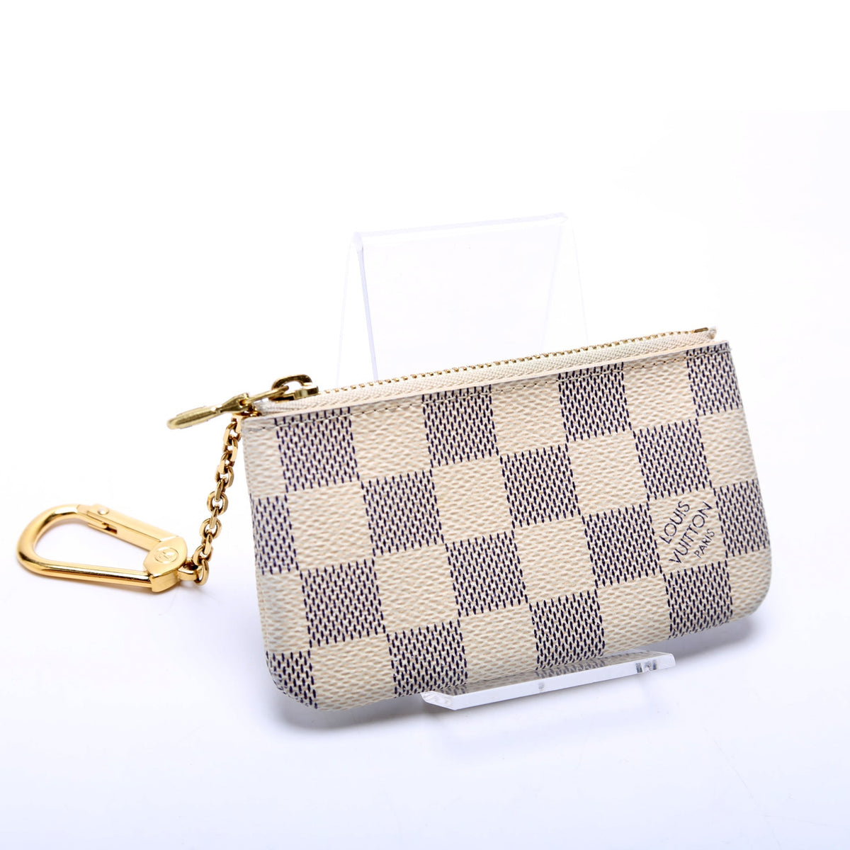 Pochette Cles Damier Azur