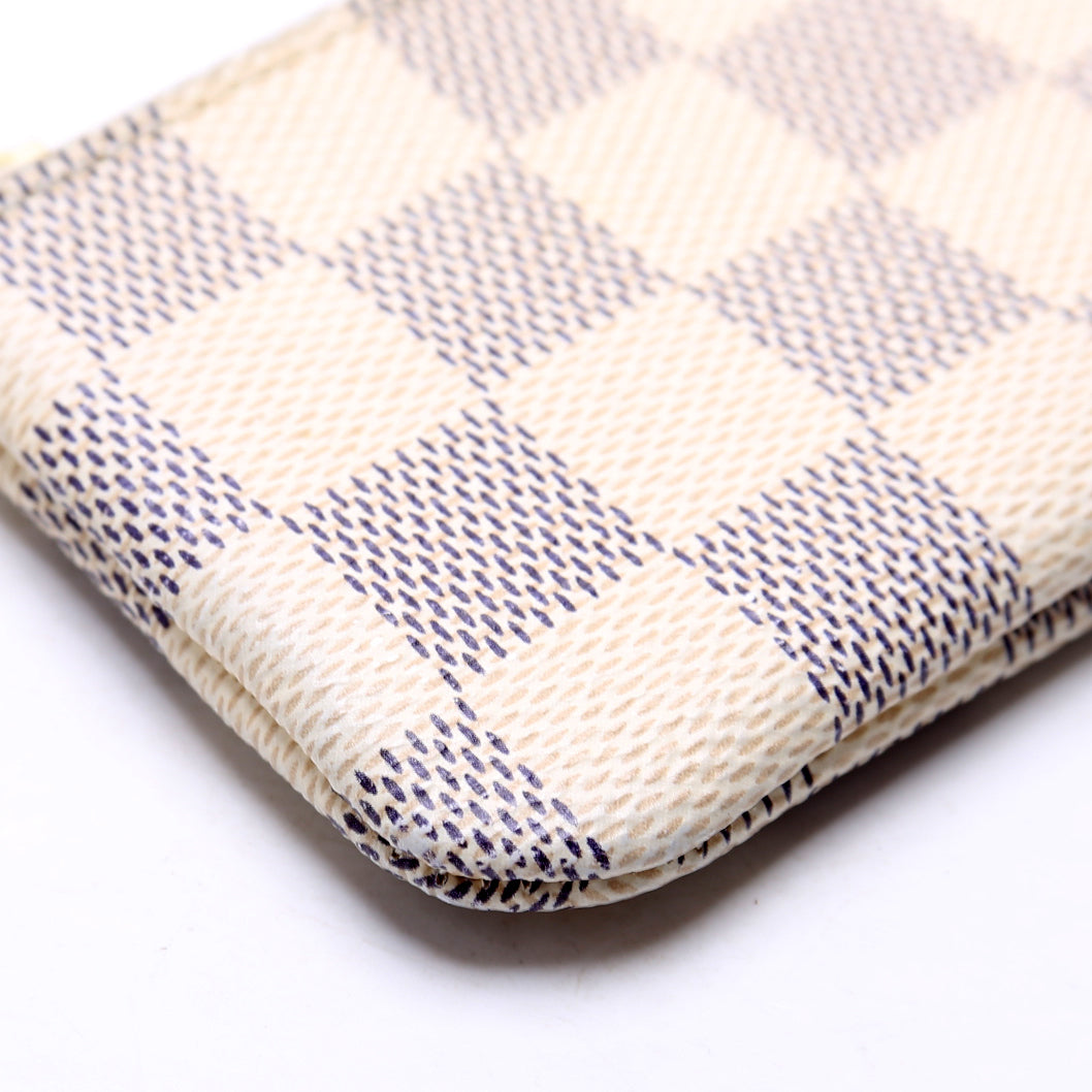 Pochette Cles Damier Azur