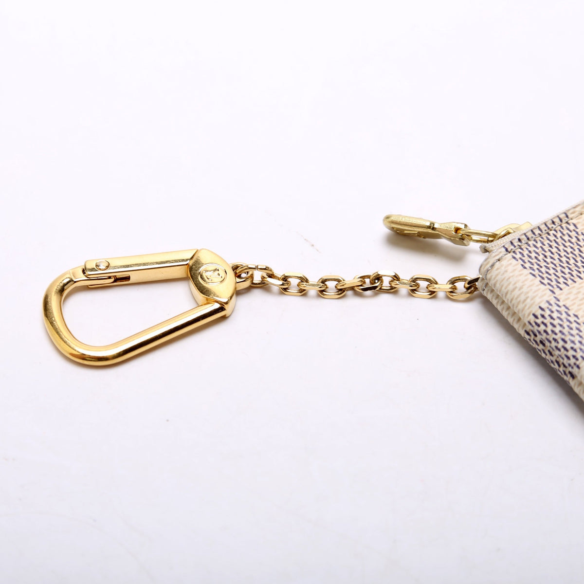 Pochette Cles Damier Azur