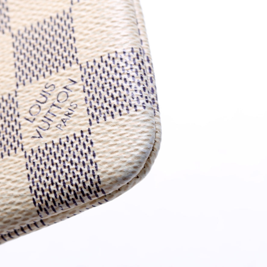 Pochette Cles Damier Azur