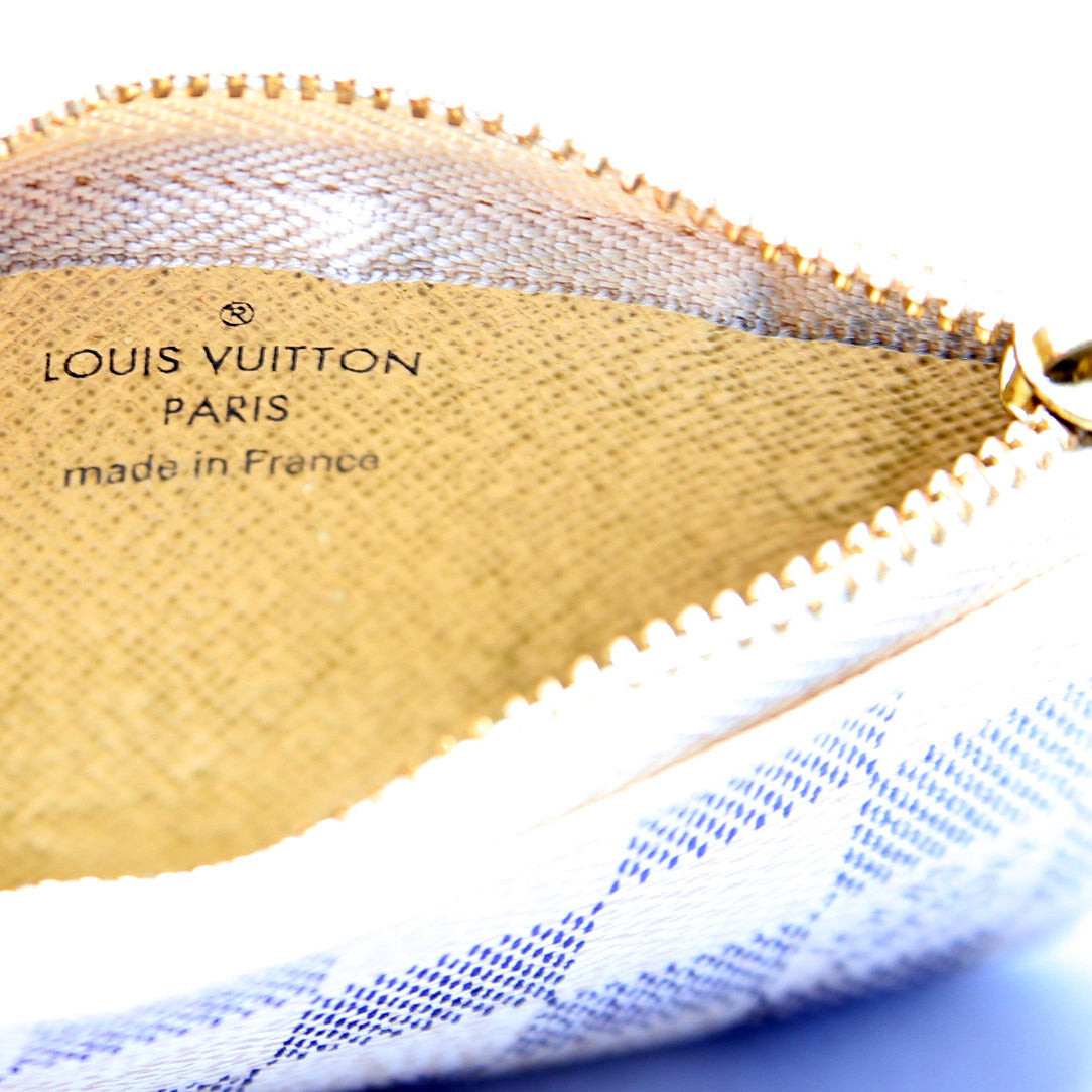 Pochette Cles Damier Azur