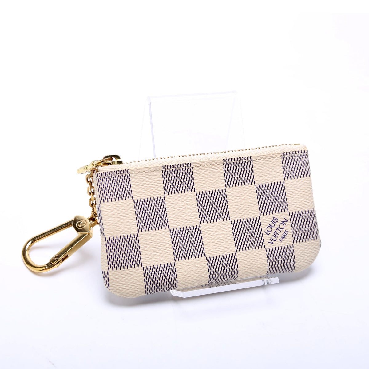 Pochette Cles Damier Azur