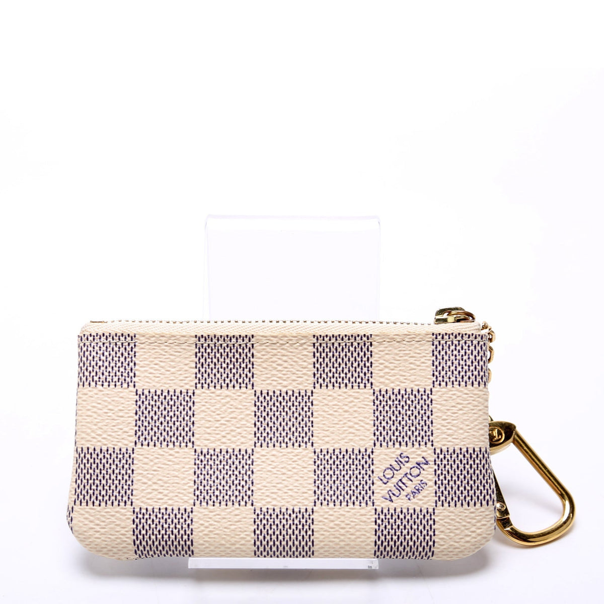 Pochette Cles Damier Azur