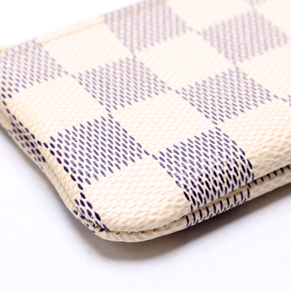 Pochette Cles Damier Azur
