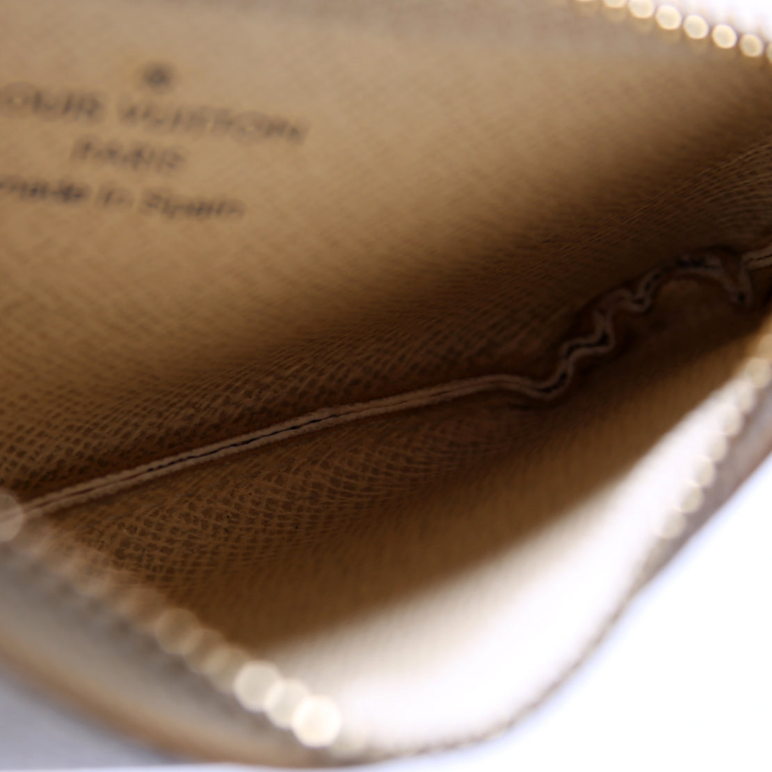 Pochette Cles Damier Azur