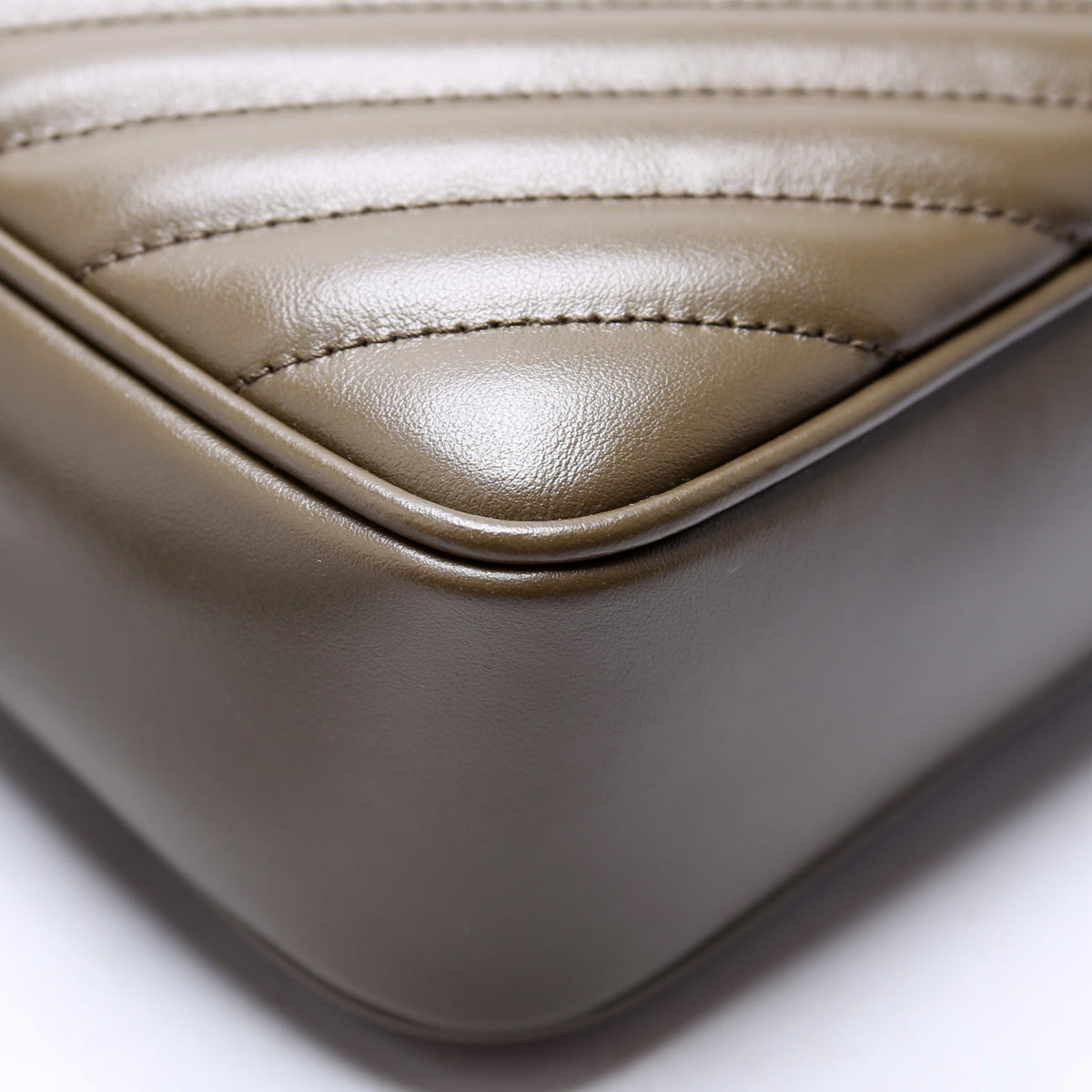 Lou Camera Bag Quilted  Green