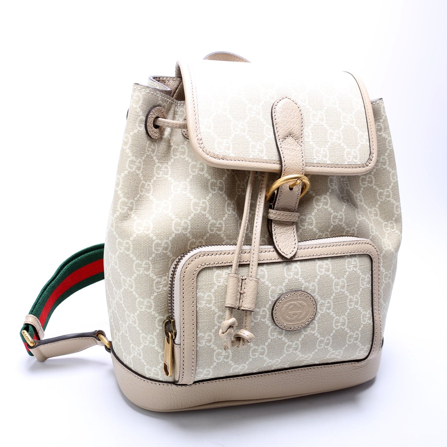 GG Supreme Buckle Backpack