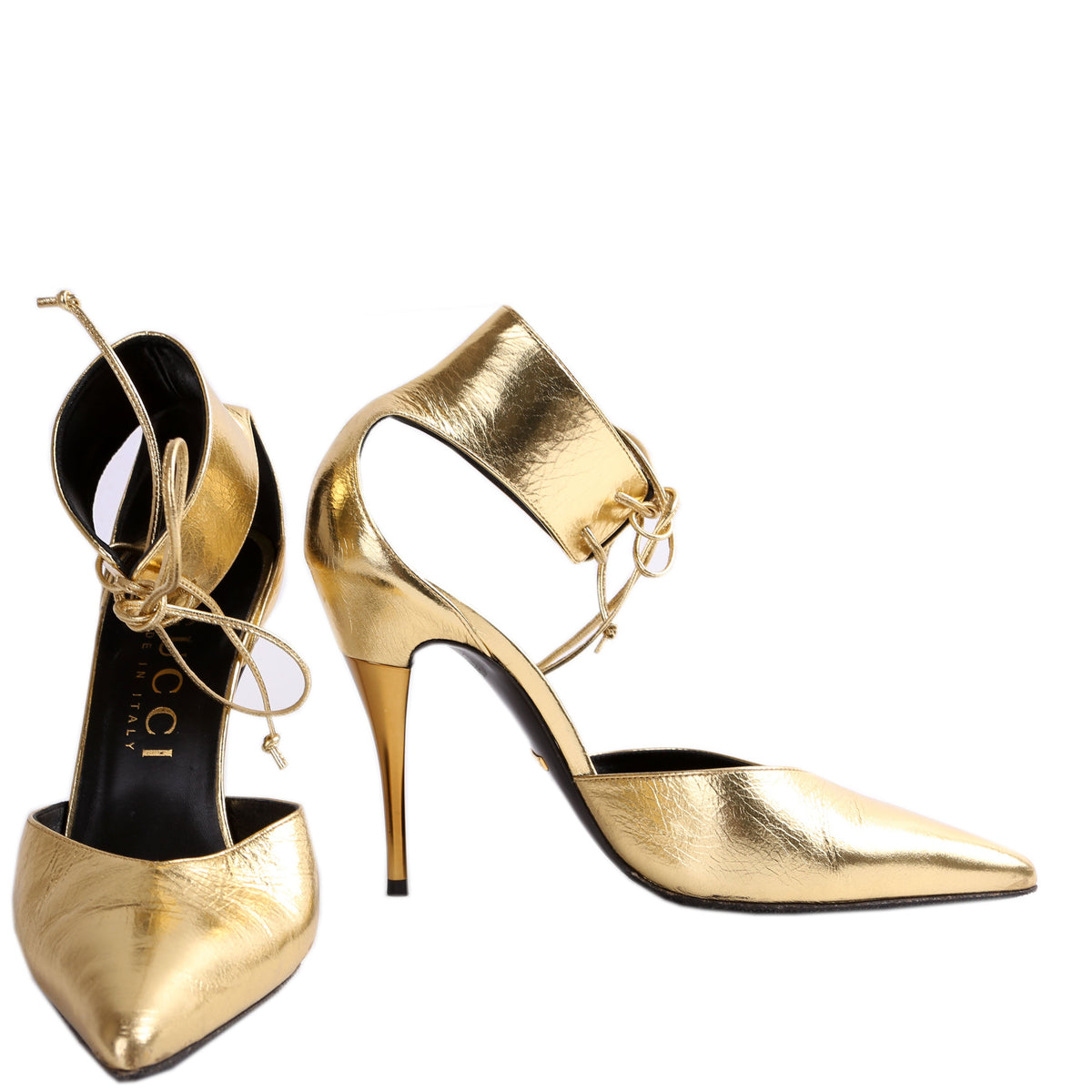 Priscilla MM Metallic Pumps Size