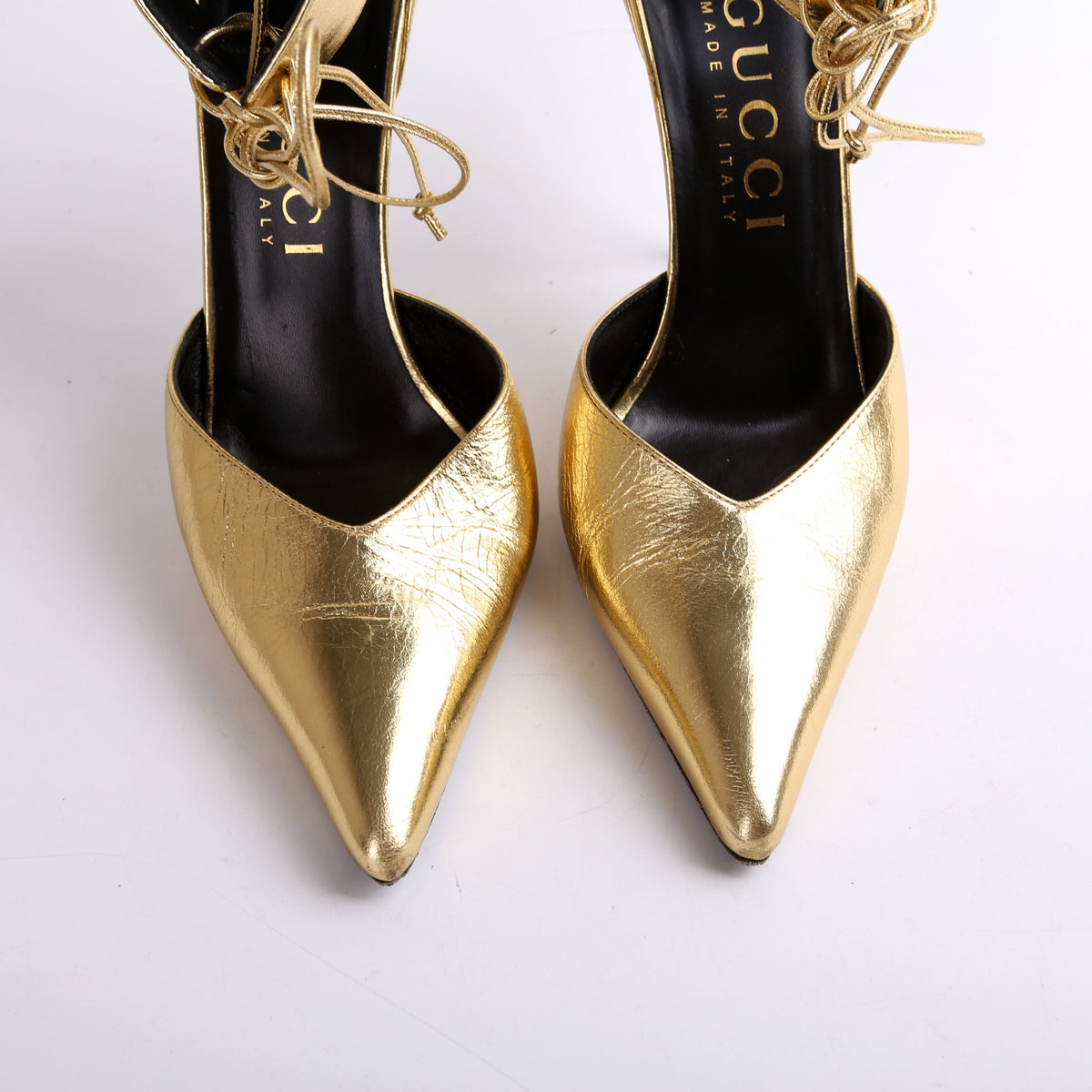 Priscilla MM Metallic Pumps Size