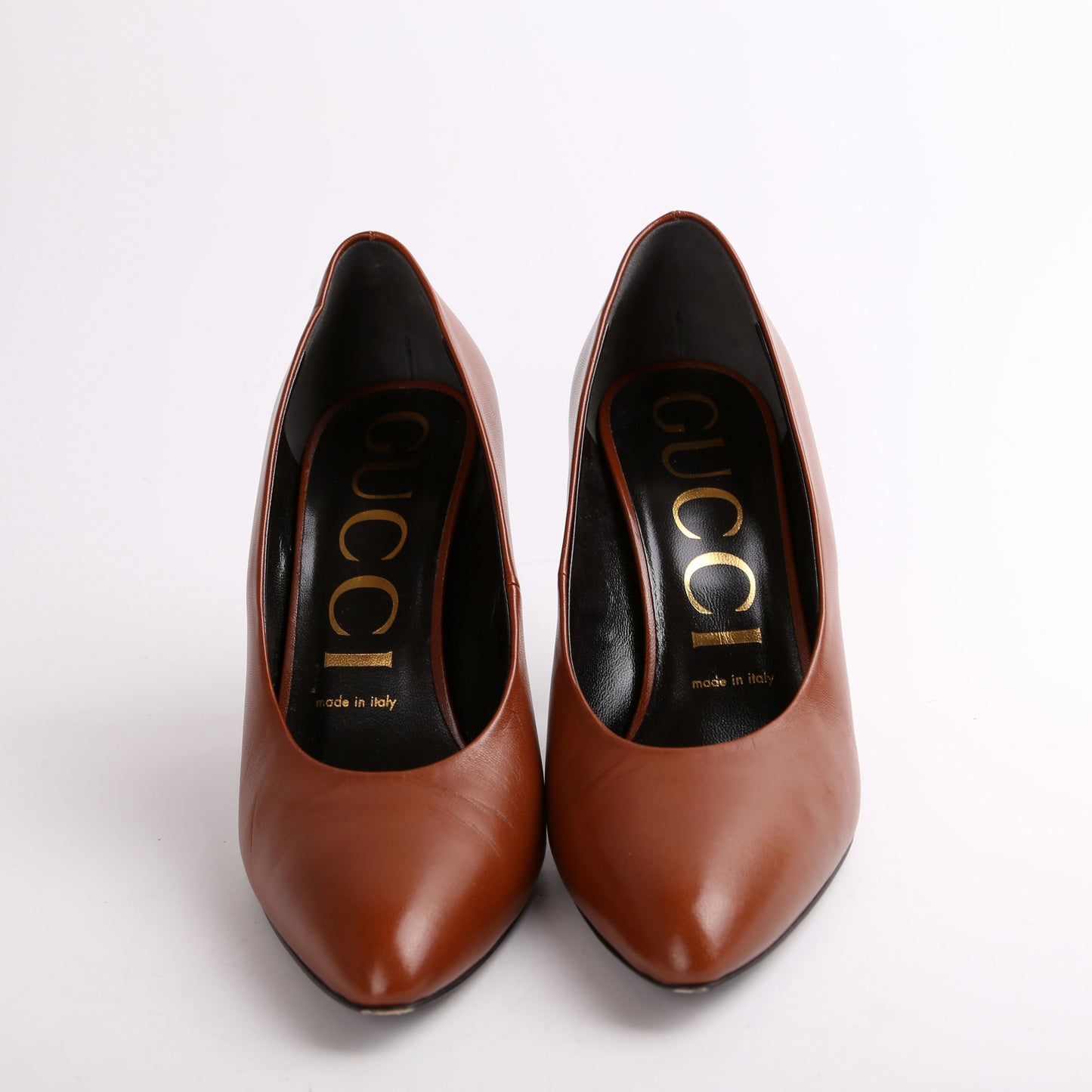 Gucci Malaga Kid Round Toe Pumps Size